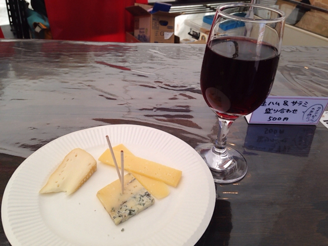チーズとワイン